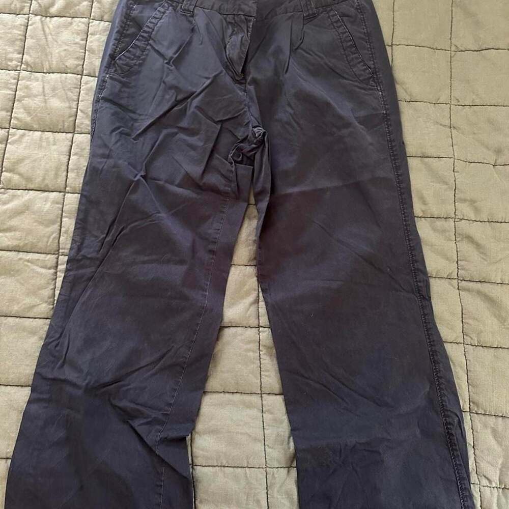 J.Crew City Fit Chino Pants Navy Blue Size 4S